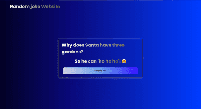 Random Joke Generator